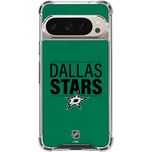 NHL Dallas Stars Lineup Pixel 9 Pro XL Clear Case