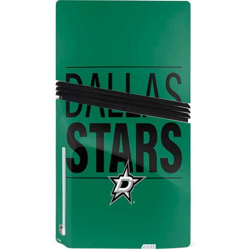 NHL Dallas Stars Lineup PS5 Pro Disk Console Skin