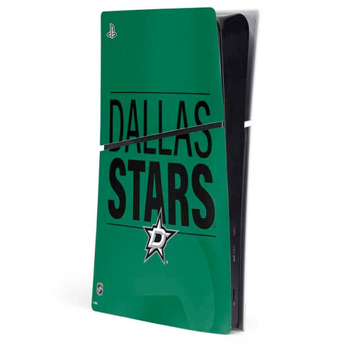 NHL Dallas Stars Lineup PS5 Slim Digital Edition Console Skin