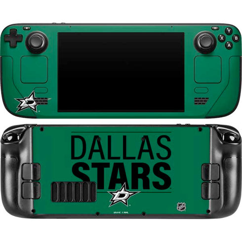 NHL Dallas Stars Lineup Steam Deck Handheld Gaming Computer OLED Skin