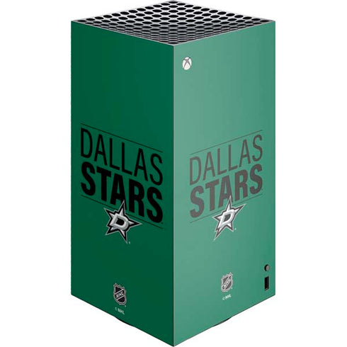 NHL Dallas Stars Lineup XBox Series X Digital Edition Console Skin