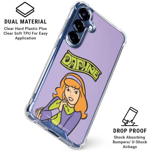 Scooby Doo Daphne Galaxy S25 Plus Clear Case