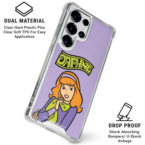Scooby Doo Daphne Galaxy S25 Ultra Clear Case