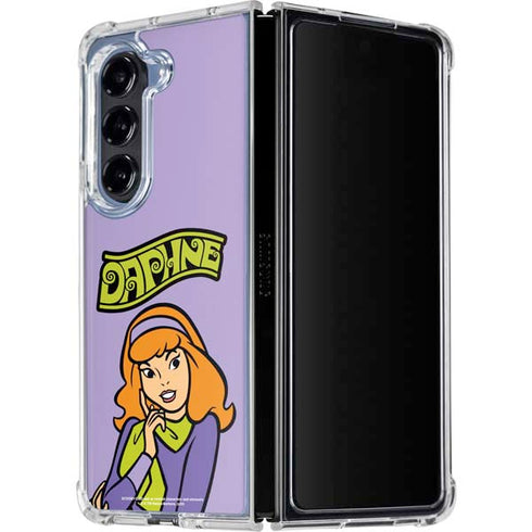 Scooby Doo Daphne Galaxy Z Fold5 5G Clear Case