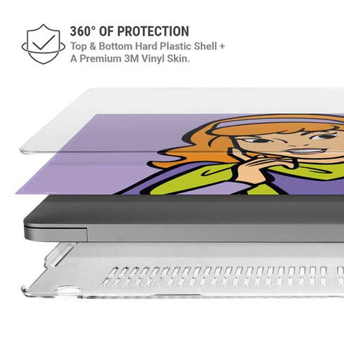 Scooby Doo Daphne MacBook Pro 14in (2021-24) Case plus Skin