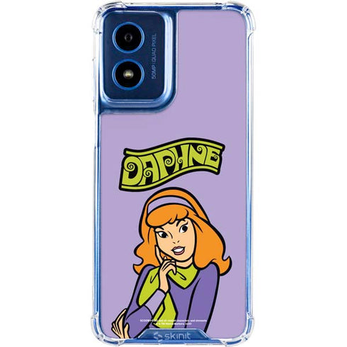 Scooby Doo Daphne Moto G 5G (2024) Clear Case