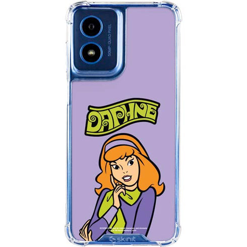 Scooby Doo Daphne Moto G Play 4G (2024) Clear Case