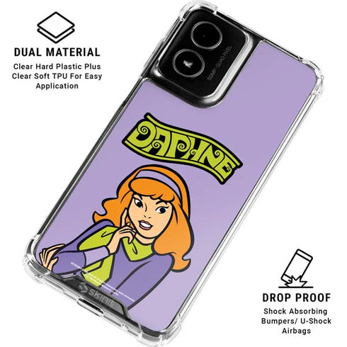 Scooby Doo Daphne Moto G Power 5G (2024) Clear Case