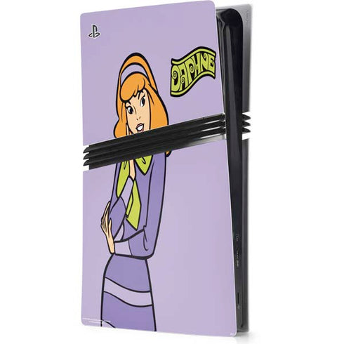 Scooby Doo Daphne PS5 Pro Console Skin