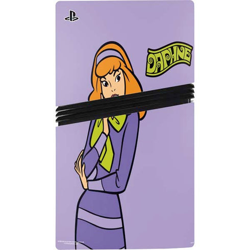 Scooby Doo Daphne PS5 Pro Console Skin