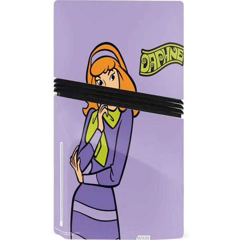 Scooby Doo Daphne PS5 Pro Disk Bundle Skin