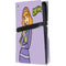 Scooby Doo Daphne PS5 Pro Disk Console Skin