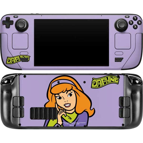 Scooby Doo Daphne Steam Deck Handheld Gaming Computer OLED Skin