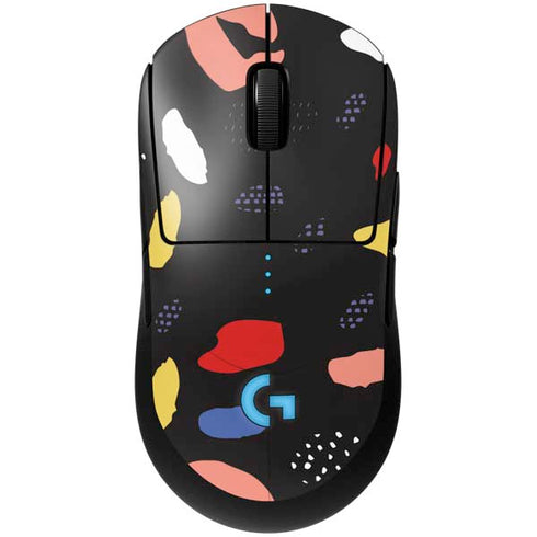 Dark Color Pop G Pro Wireless Gaming Mouse Skin
