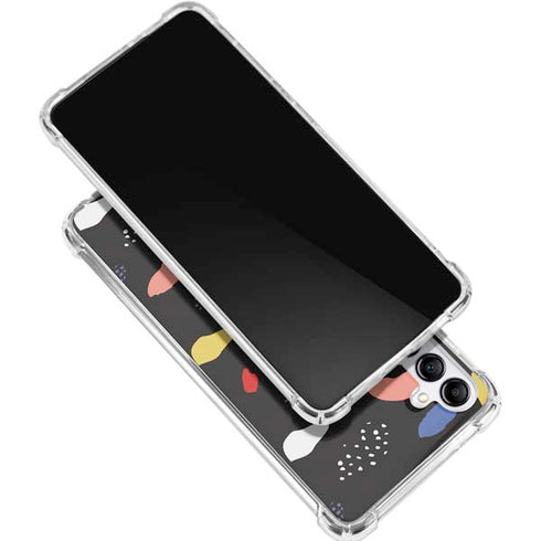 Dark Color Pop Gabb Phone 4 Clear Case