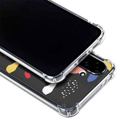 Dark Color Pop Galaxy A36 5G Clear Case