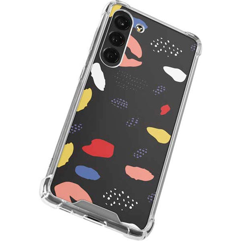 Dark Color Pop Galaxy S24 FE Clear Case