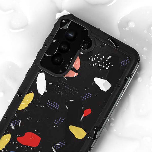 Dark Color Pop Galaxy S24 Plus Waterproof Case