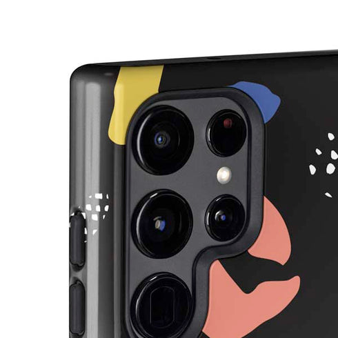 Dark Color Pop Galaxy S25 Ultra Impact Case