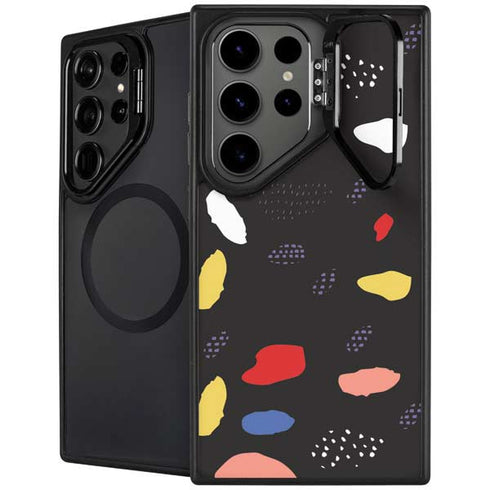 Dark Color Pop Galaxy S25 Ultra Kickstand Case