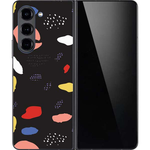 Dark Color Pop Galaxy Z Fold5 5G Skin
