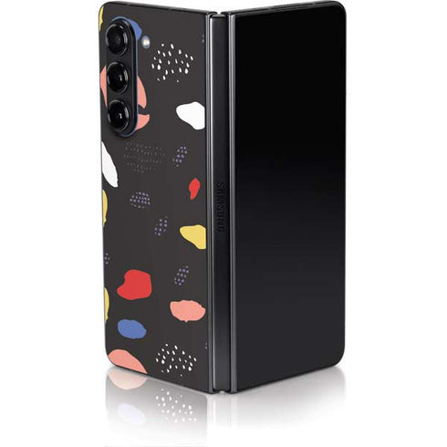 Dark Color Pop Galaxy Z Fold5 5G Skin