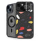 Dark Color Pop iPhone 14 Plus Kickstand Case