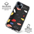Dark Color Pop iPhone 15 Clear Case