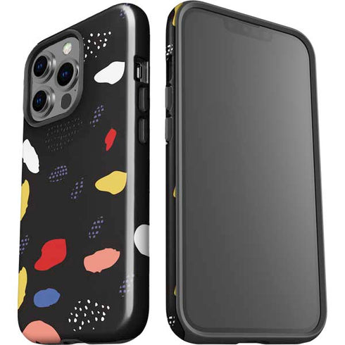 Dark Color Pop iPhone 15 Pro Impact Case