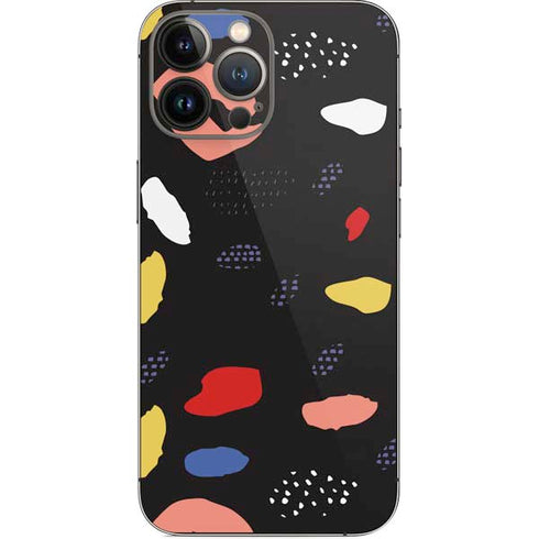 Dark Color Pop iPhone 15 Pro Max Skin