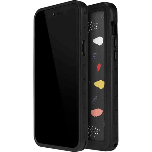 Dark Color Pop iPhone 15 Pro Waterproof Case