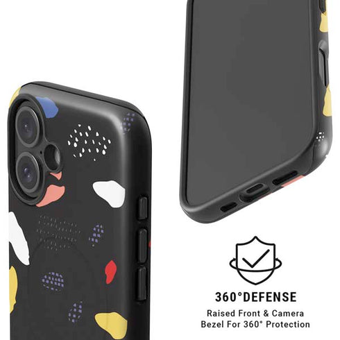 Dark Color Pop iPhone 16 Plus Magsafe Impact Case