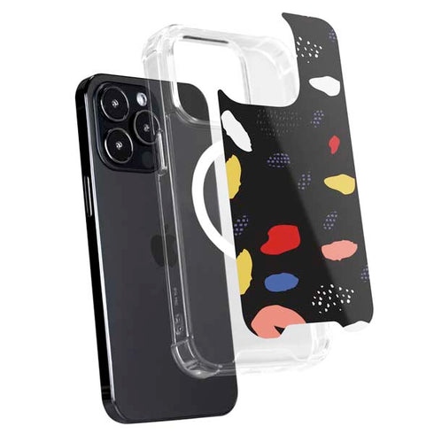 Dark Color Pop iPhone 16 Pro MagSafe Case