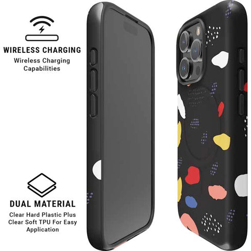 Dark Color Pop iPhone 16 Pro Magsafe Impact Case