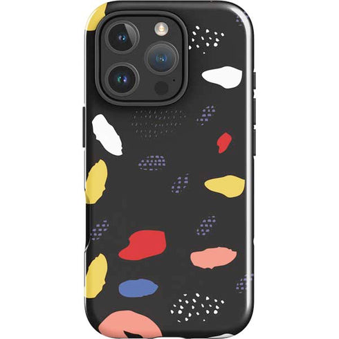 Dark Color Pop iPhone 16 Pro Max Impact Case
