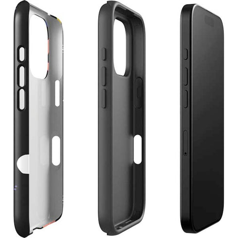 Dark Color Pop iPhone 16 Pro Max Impact Case