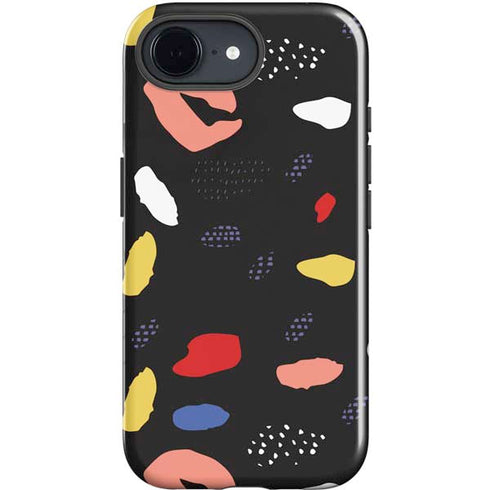 Dark Color Pop iPhone 16e Impact Case