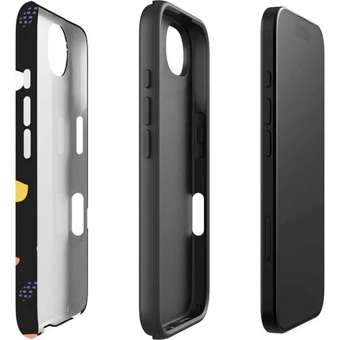 Dark Color Pop iPhone 16e Impact Case