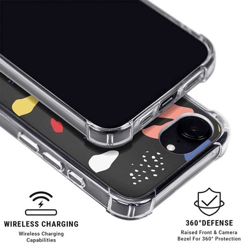 Dark Color Pop iPhone 16e MagSafe Case