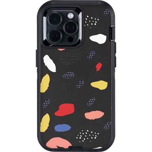 Dark Color Pop Otterbox Defender iPhone Skin