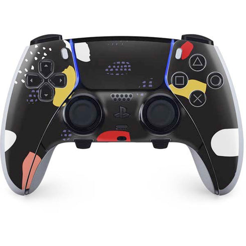 Dark Color Pop PS5 DualSense Edge Pro Controller Skin