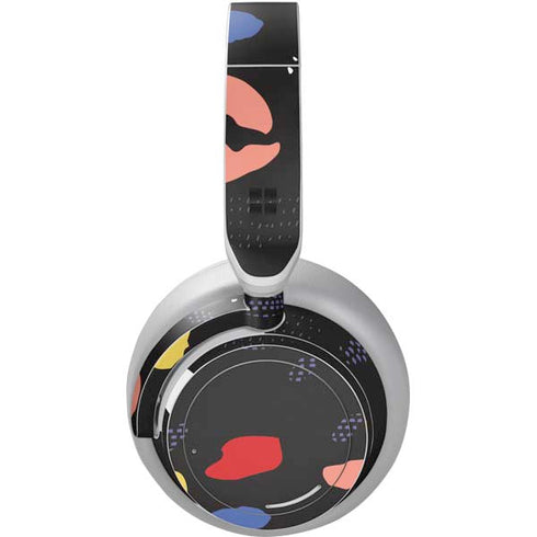 Dark Color Pop Surface Headphones Skin