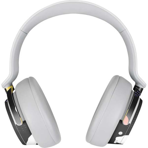 Dark Color Pop Surface Headphones Skin