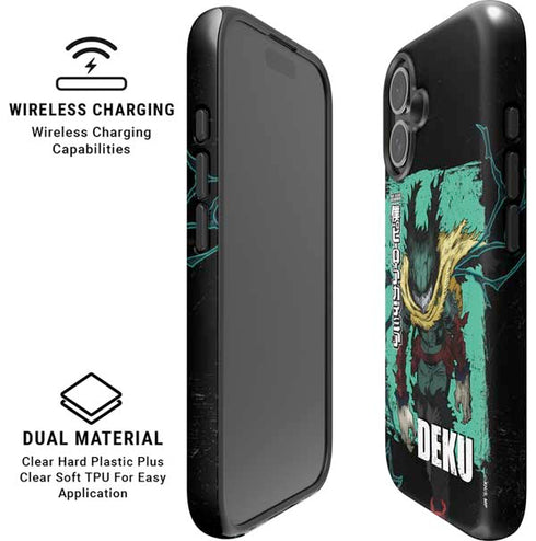 My Hero Academia Dark Deku Season 6 iPhone 16 Magsafe Impact Case