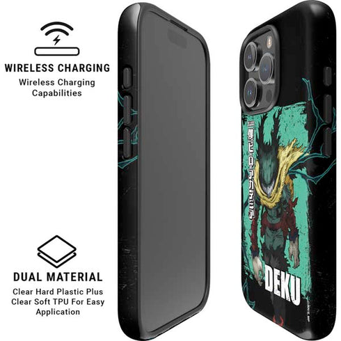 My Hero Academia Dark Deku Season 6 iPhone 16 Pro Max Magsafe Impact Case