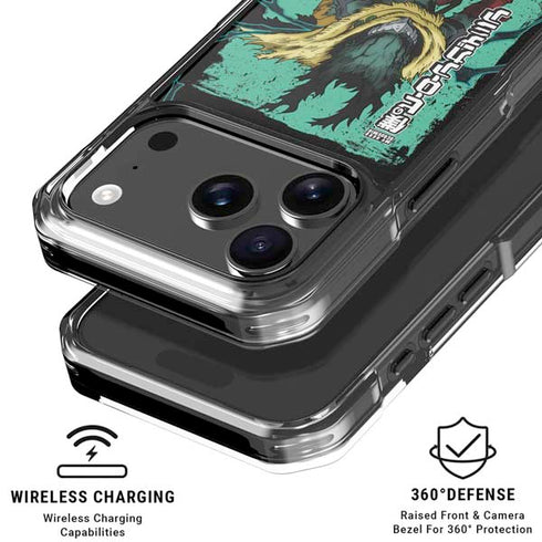 My Hero Academia Dark Deku Season 6 iPhone 17 Pro Clear Case
