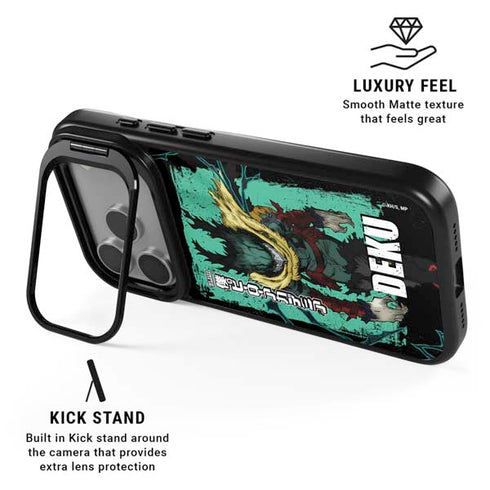 My Hero Academia Dark Deku Season 6 iPhone 17 Pro Kickstand Case