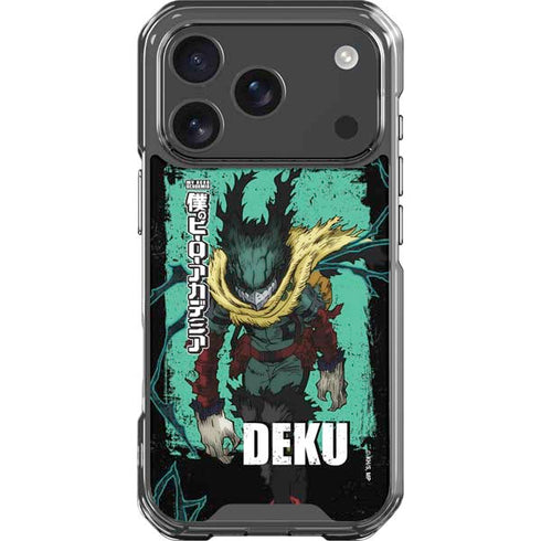 My Hero Academia Dark Deku Season 6 iPhone 18 Pro Clear Case