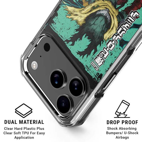 My Hero Academia Dark Deku Season 6 iPhone 18 Pro Clear Case