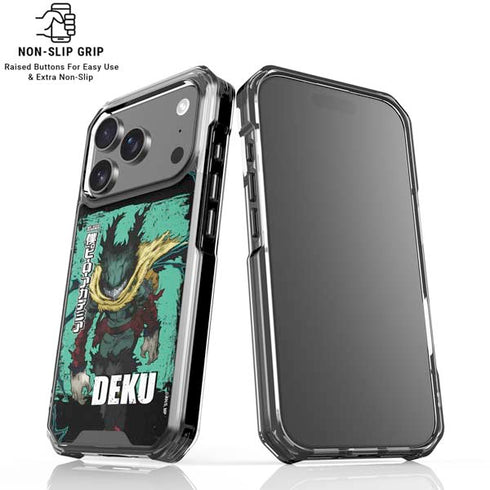 My Hero Academia Dark Deku Season 6 iPhone 18 Pro Clear Case